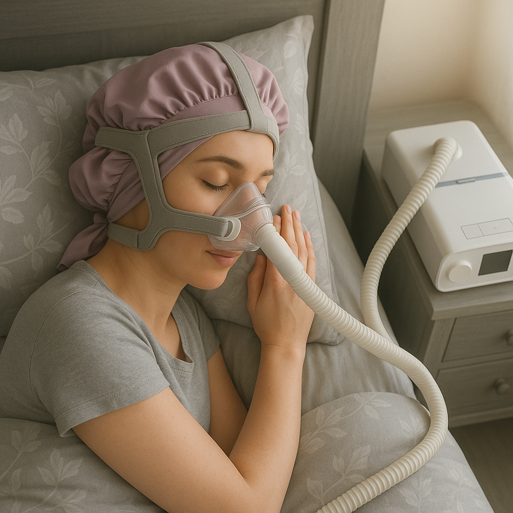 SIlk CPAP Hair Protector